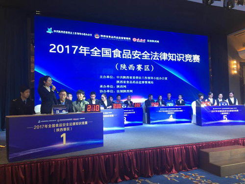 筑牢食品安全法治防線——2017年全國食品安全法律知識競賽陜西賽區總決賽策劃紀實